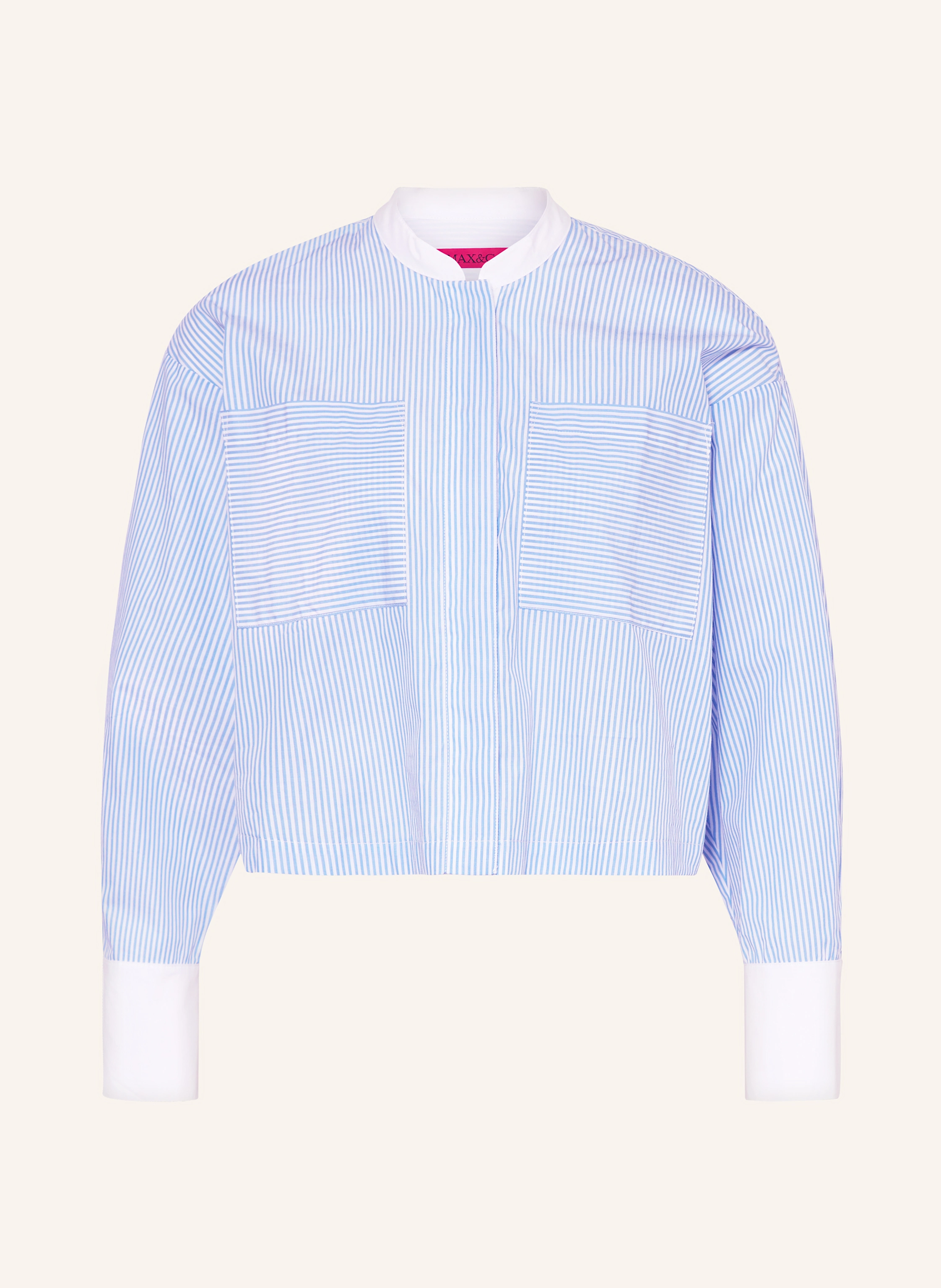 MAX & Co. Cropped-Bluse CALA