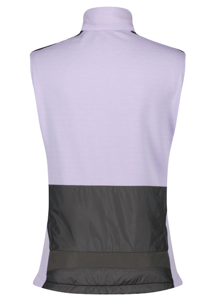 Scott Gravel Warm Merino Vest Lilla/Sort Til Kvinder