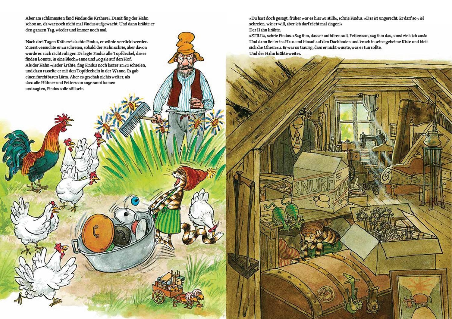 Pettersson und Findus. Findus und der Hahn im Korb