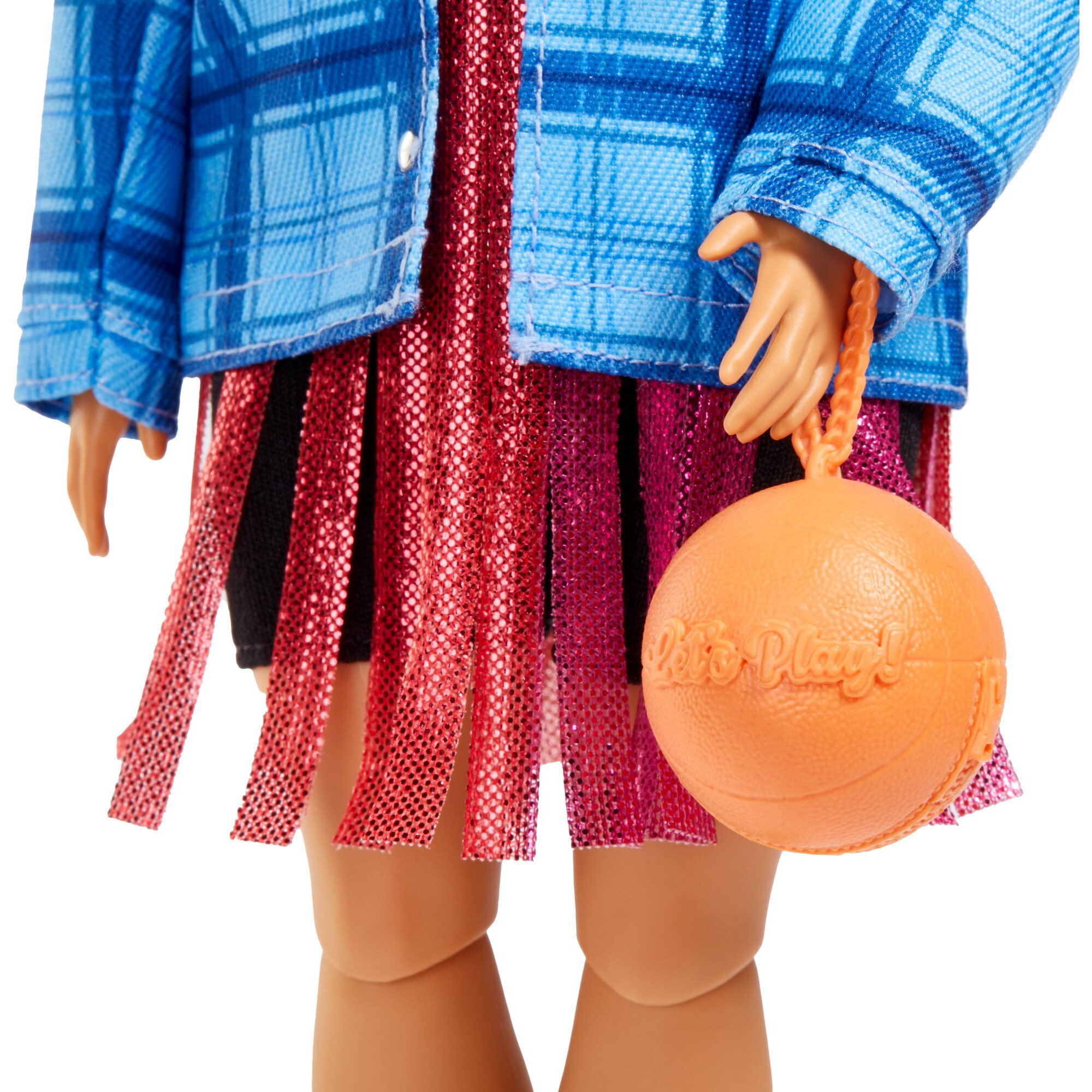 Mattel Puppe Barbie Extra Puppe Basketball-Look