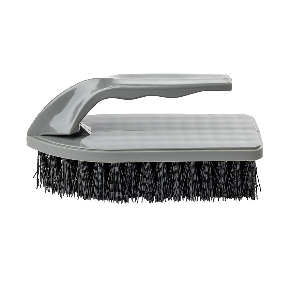 Brosse de nettoyage verte avec poignée 15x8xH6cm