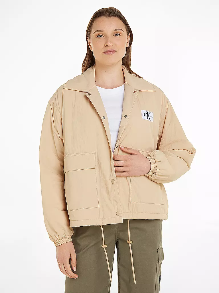 CALVIN KLEIN JEANS Jacke beige