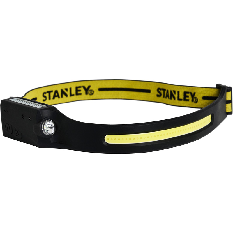 Stanley Hoofdlamp oplaadbaar met dubbele functie 300lm 7000K
