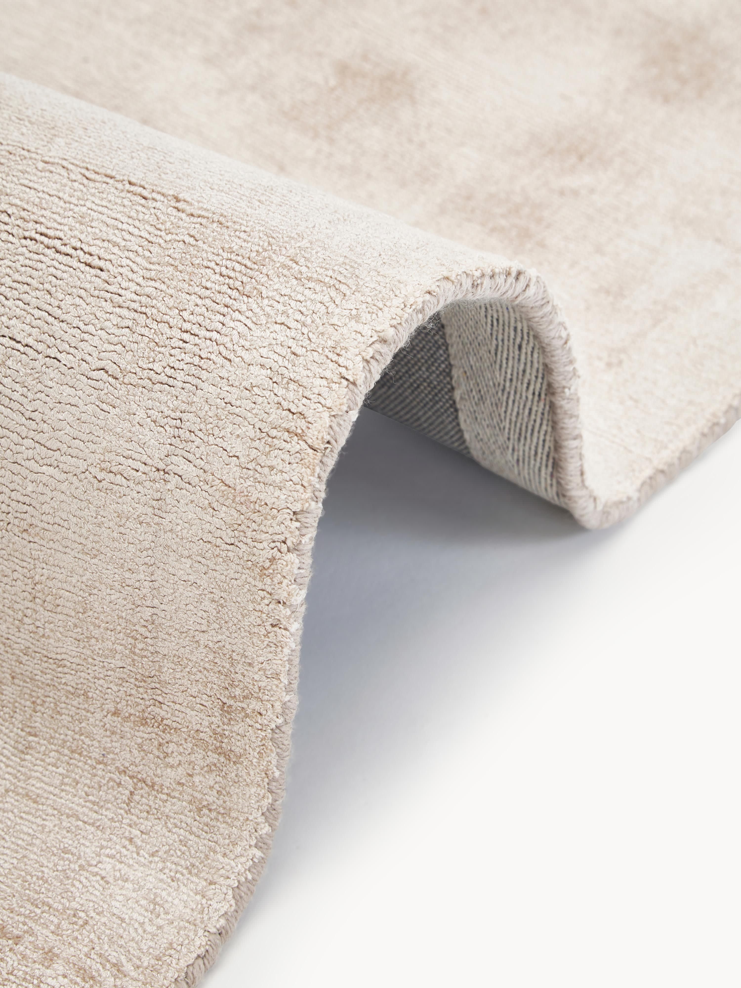 Handgeweven viscose loper Jane