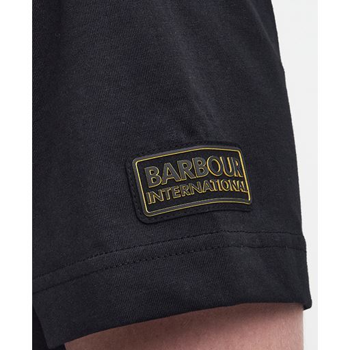 Barbour International Outline T-shirt, Black, XXL