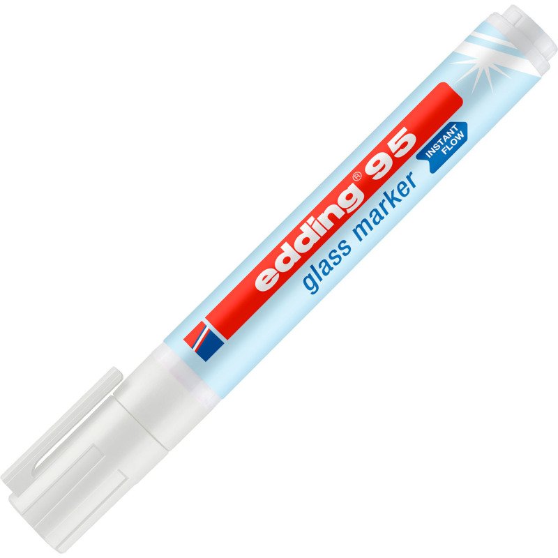 Marqueur effaçable Edding 95 pointe ogive 1,5 à 3 mm
