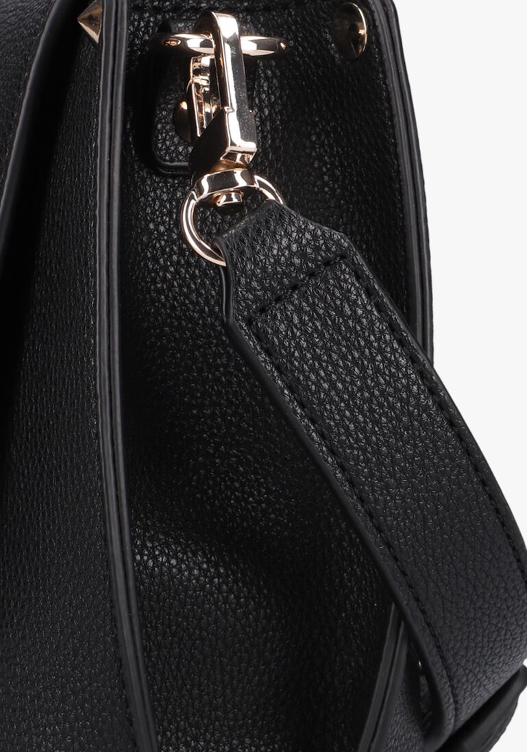 GUESS zwarte guess schoudertas meridian flap crossbody