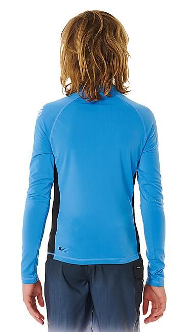 RIP CURL - T-SHIRT LYCRA ICONS UV BRUSHED ML JUNIOR