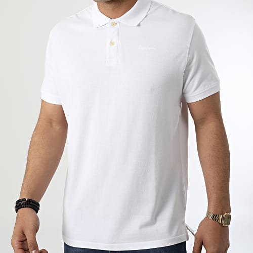 Polo Manches Courtes Vincent Blanc