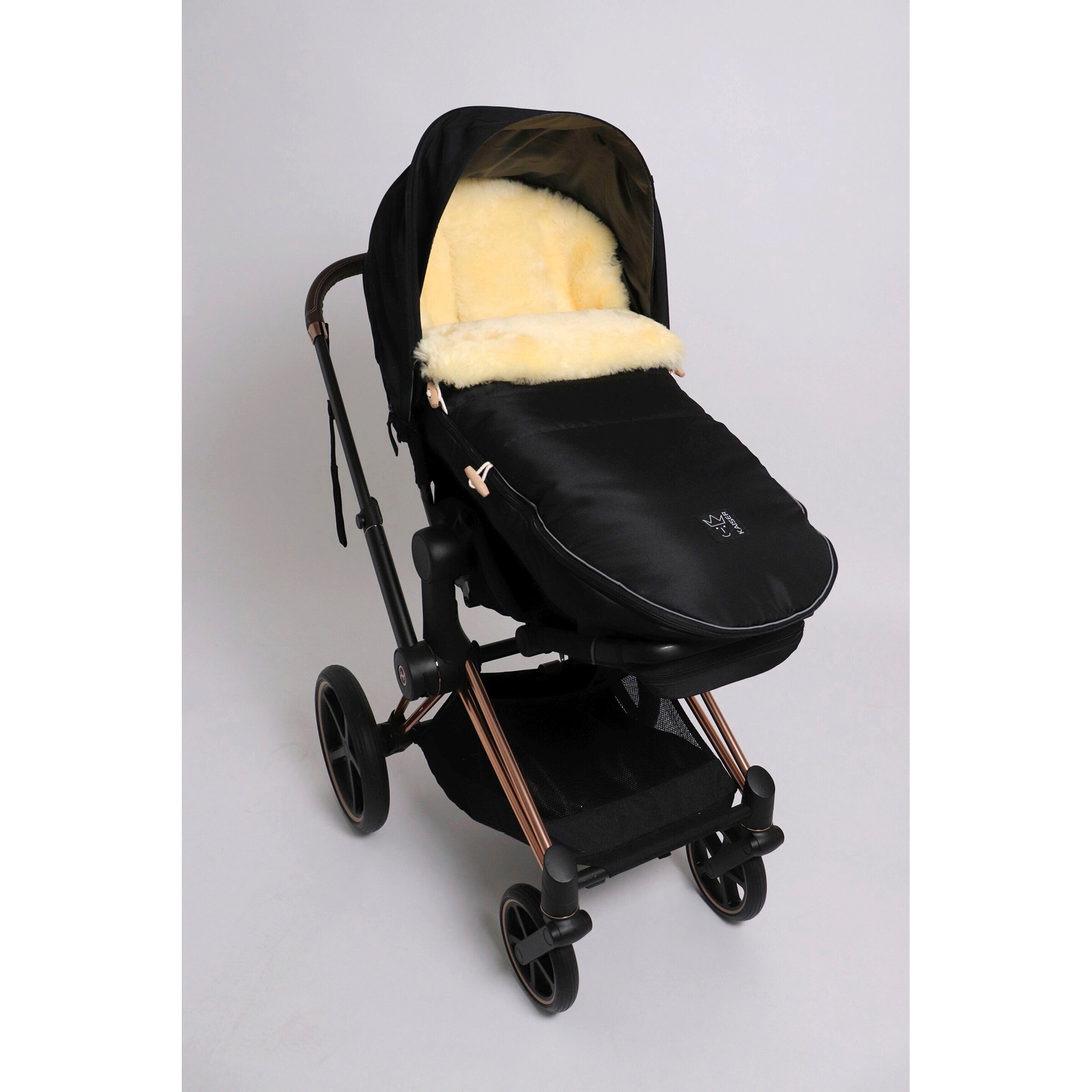 Kaiser Winterfußsack LOVE THE NATURE black