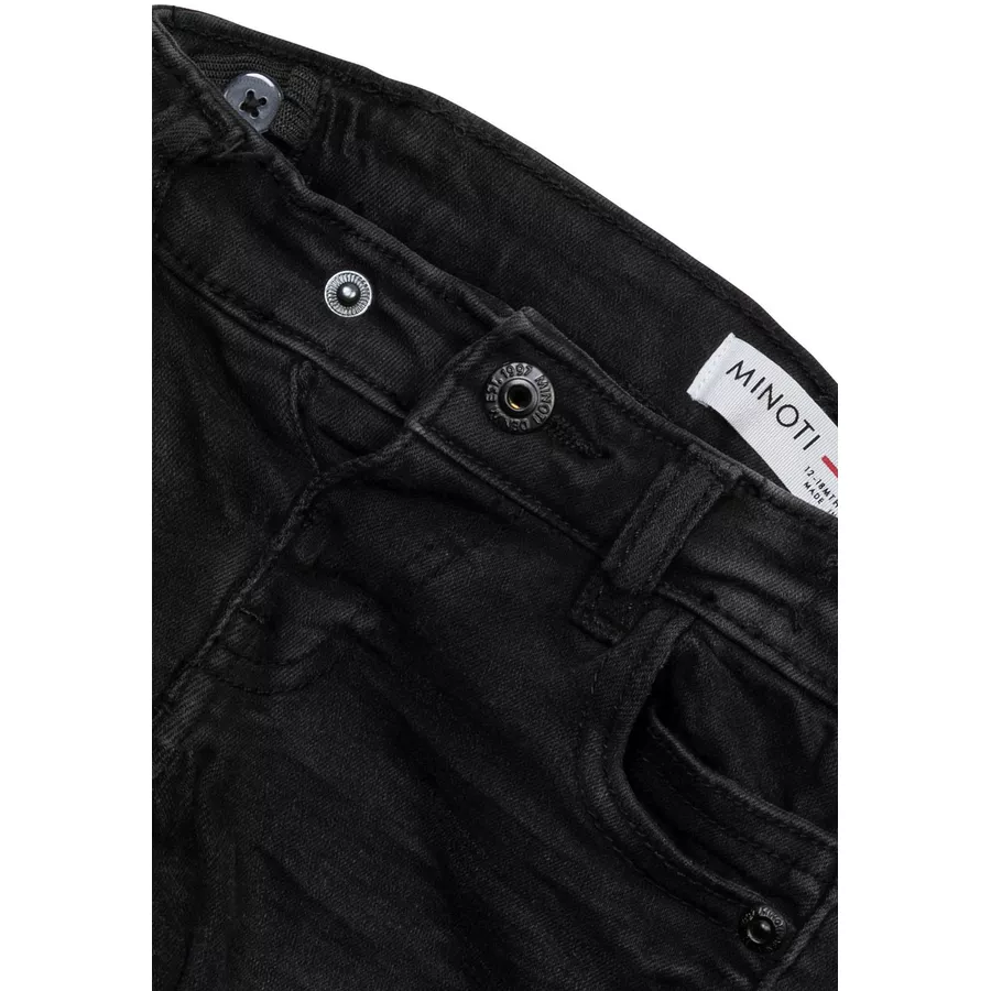 MINOTI Jeansshorts Denim-Schwarz