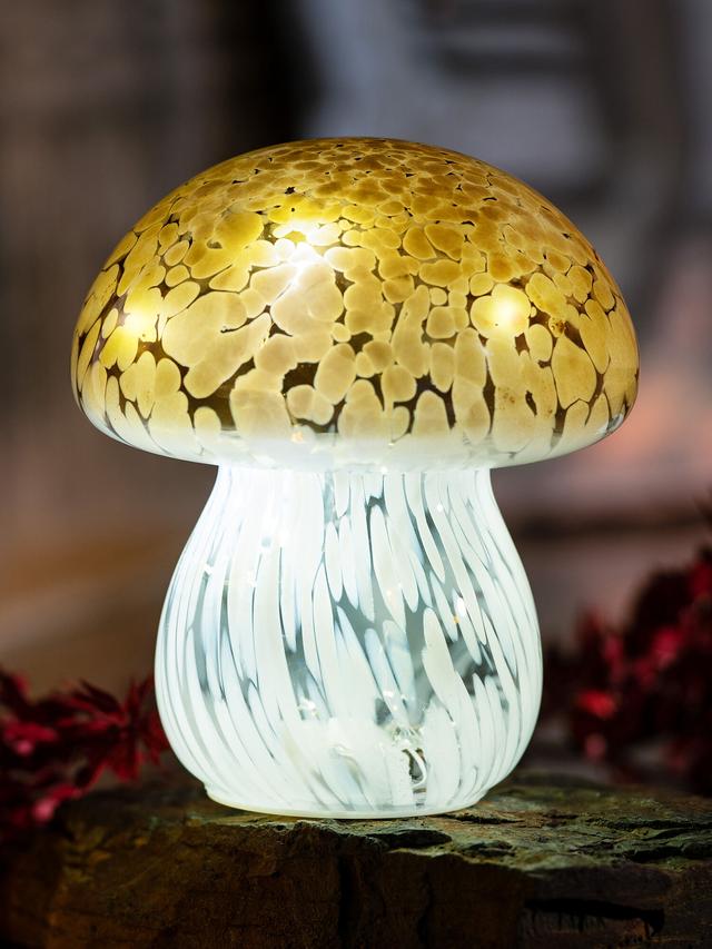 LED Dekopilz rund