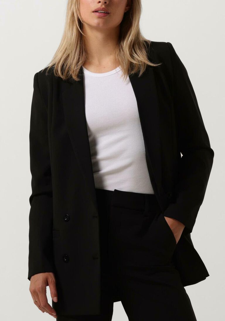zwarte gestuz blazer joellegz blazer