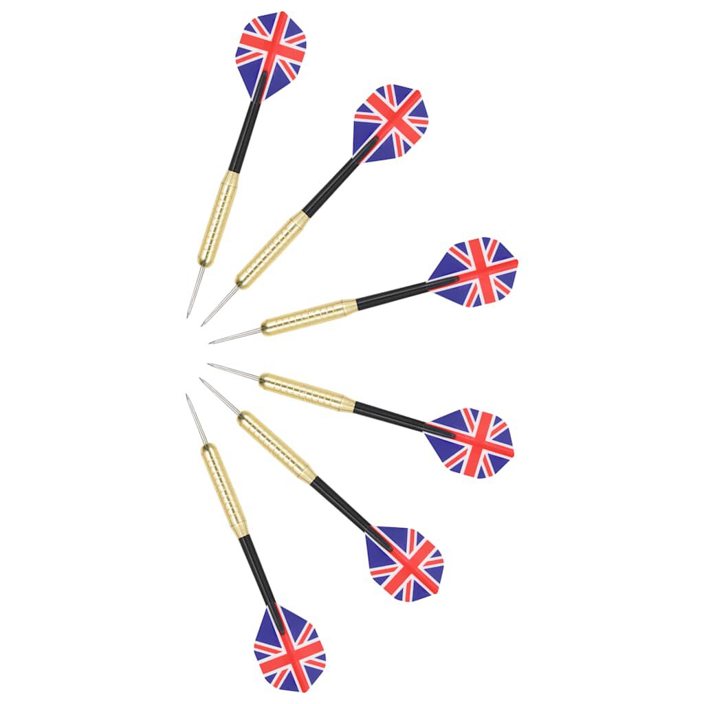 vidaXL Professioneel sisal dartbord met 6 darts en hoes