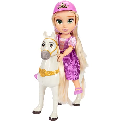 Disney Prinsesse dukker - Rapunzel og Maximus