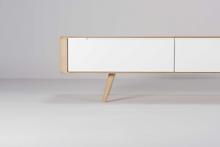 Gazzda Ena dressoir tv-meubel 225x55 whitewash