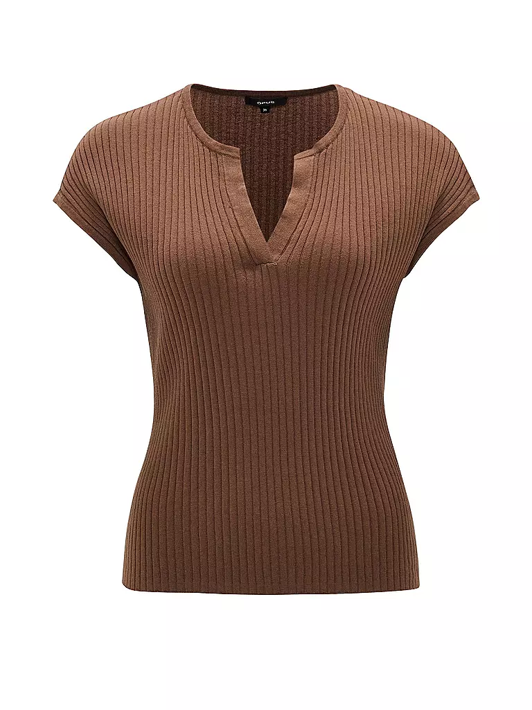 OPUS Shirt POLINNA braun