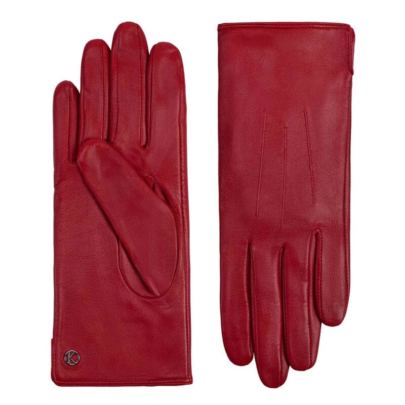 Otto Kessler Dames Handschoen Carla Crimson