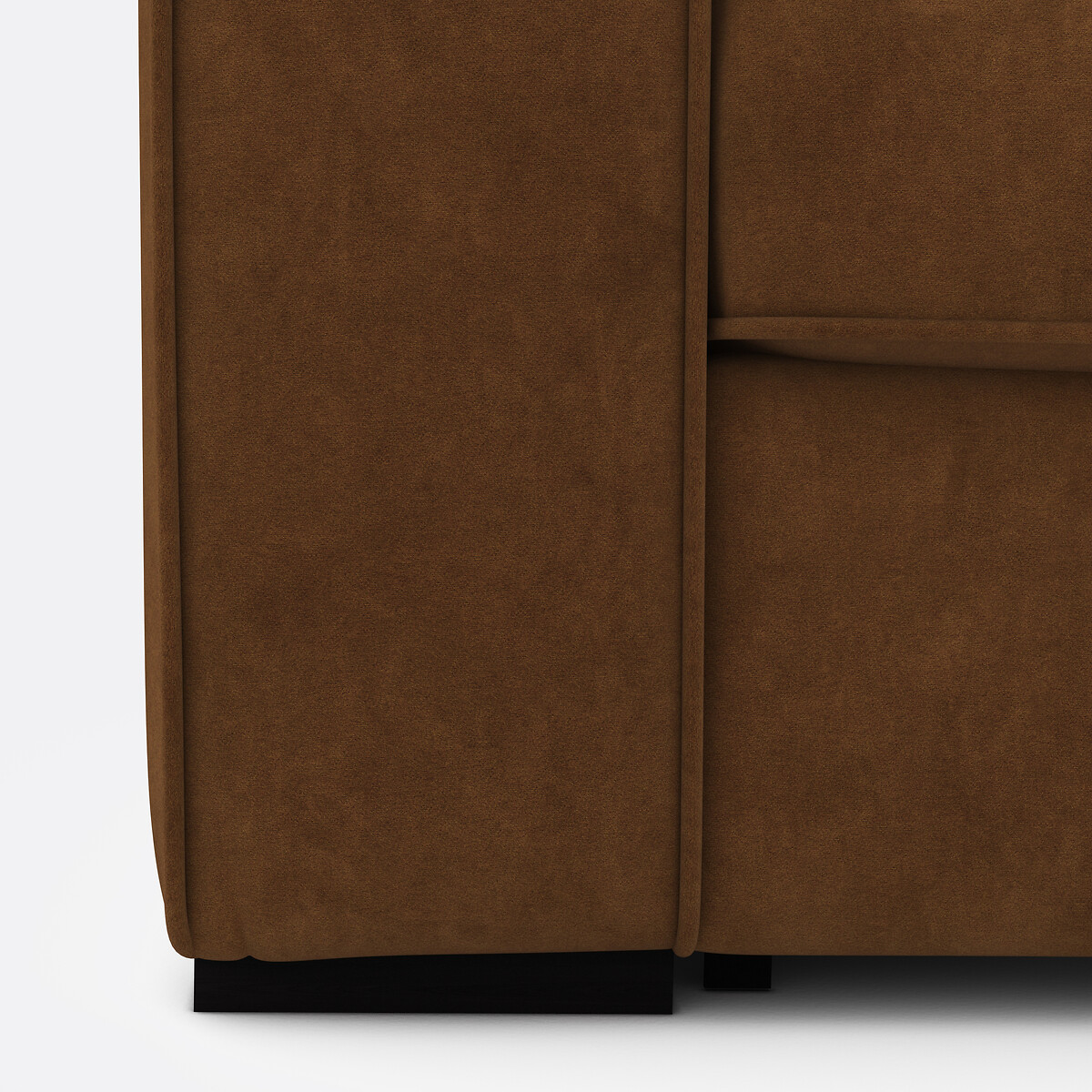 LA REDOUTE INTERIORS<br>Cama Fluweel, espuma Cecilia