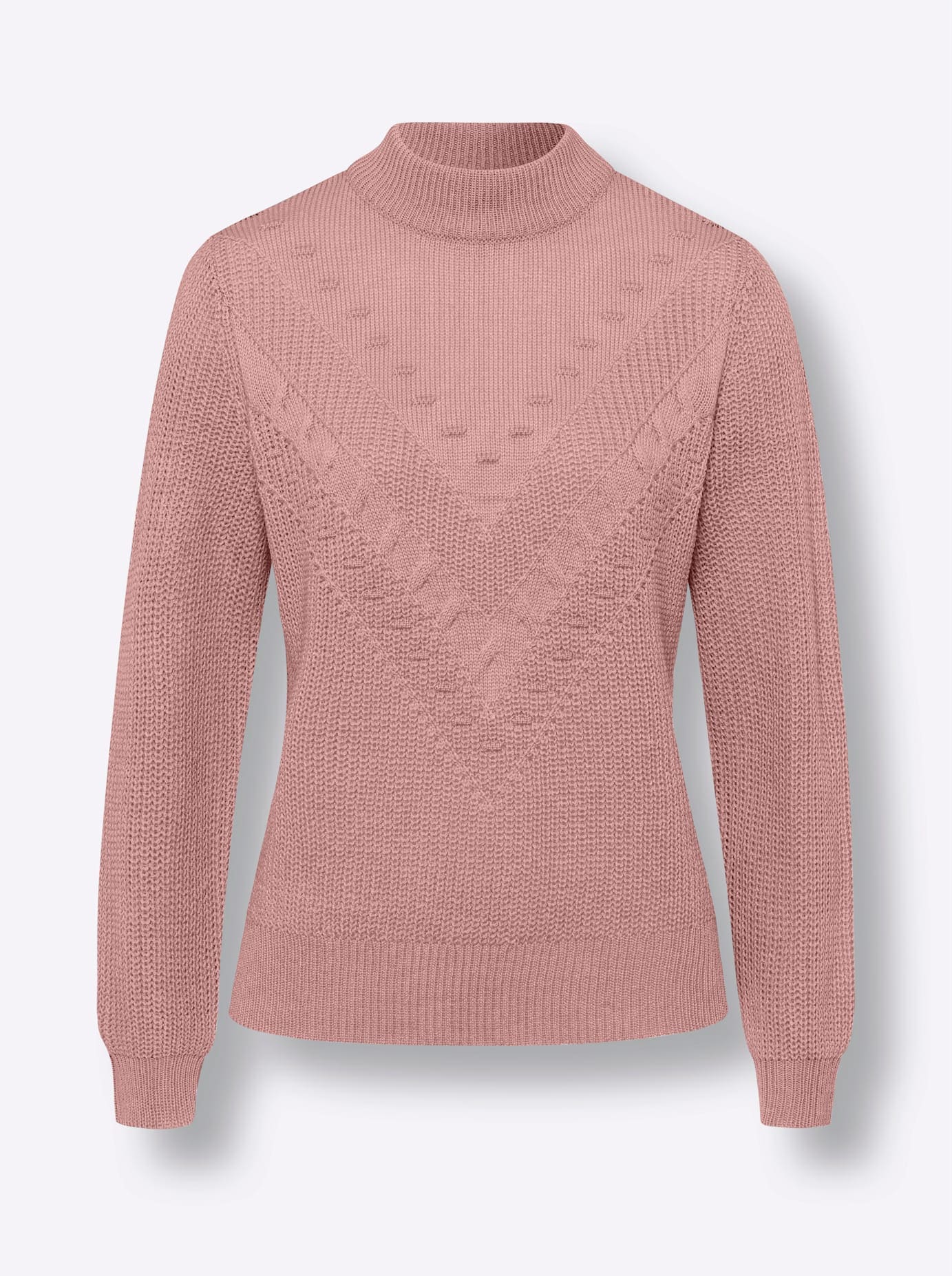 Classic Basics Stehkragenpullover »Langarm-Pullover«