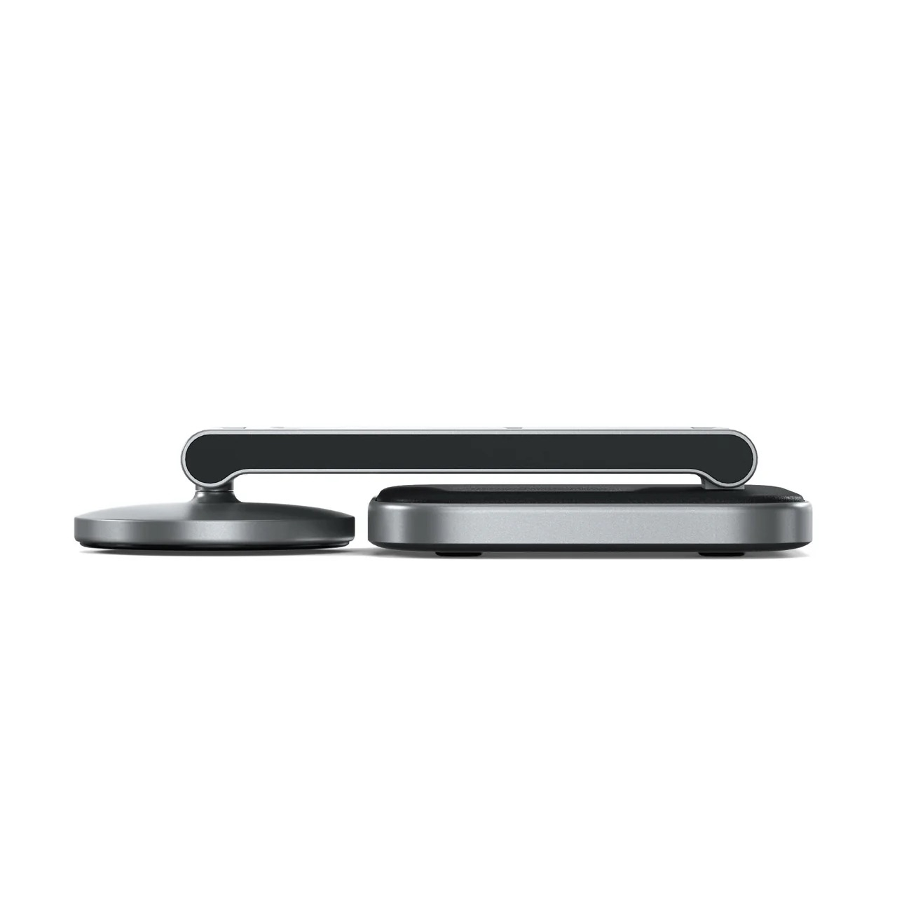 (15W) 3in1 MagSafe Qi2 Wireless Charger Ladegerät für Apple iPhone / Apple Airpods / Apple Watch Dockingstation (ST-Q31FM-EA) - Space Gray