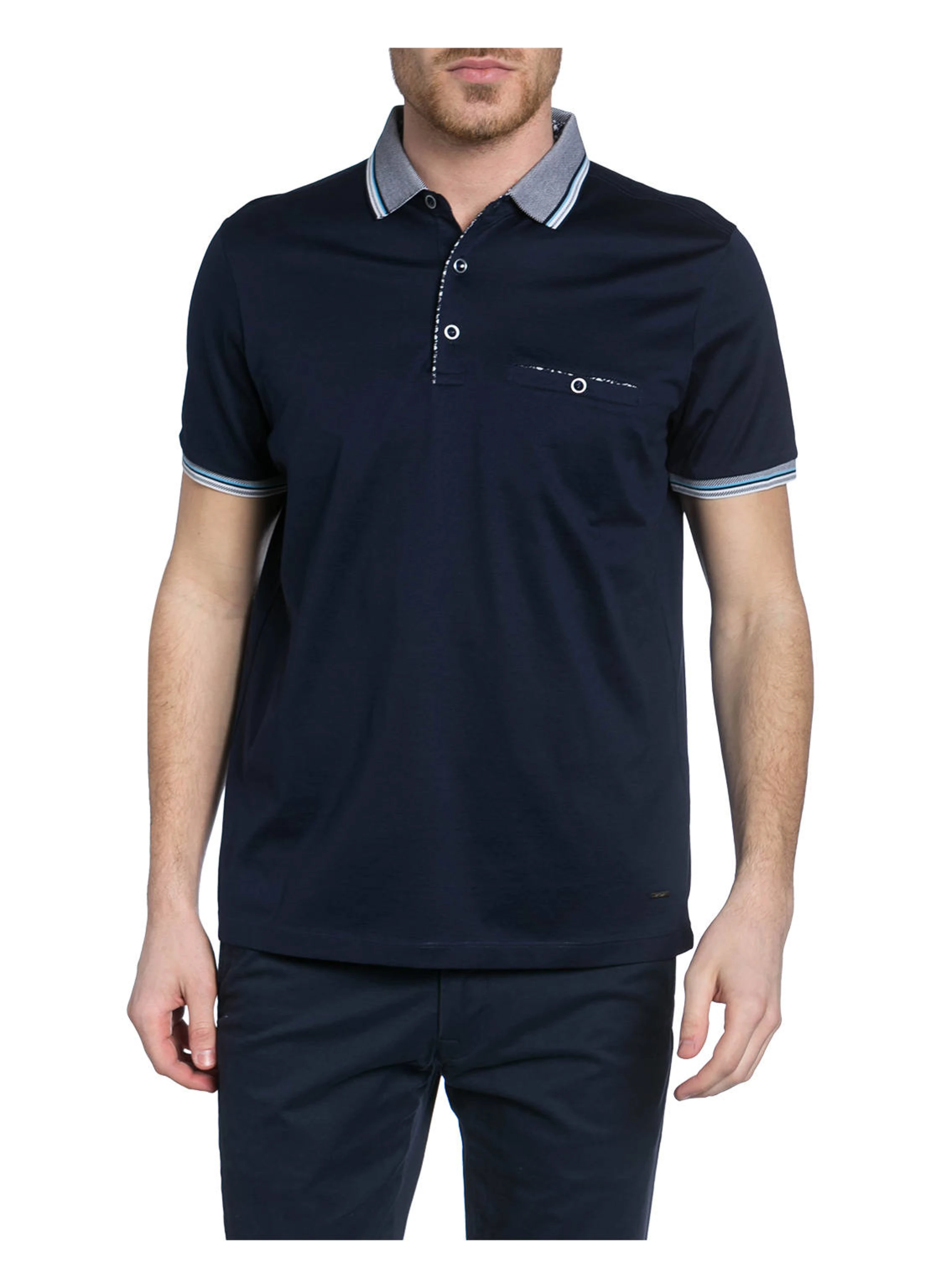 RAGMAN Jersey-Poloshirt