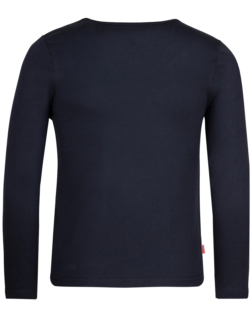 Langarmshirt STAVANGER in navy