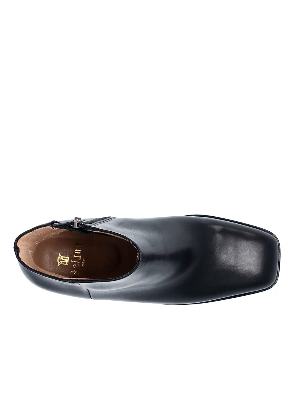 BOOTS VANILLE CUIR NOIR