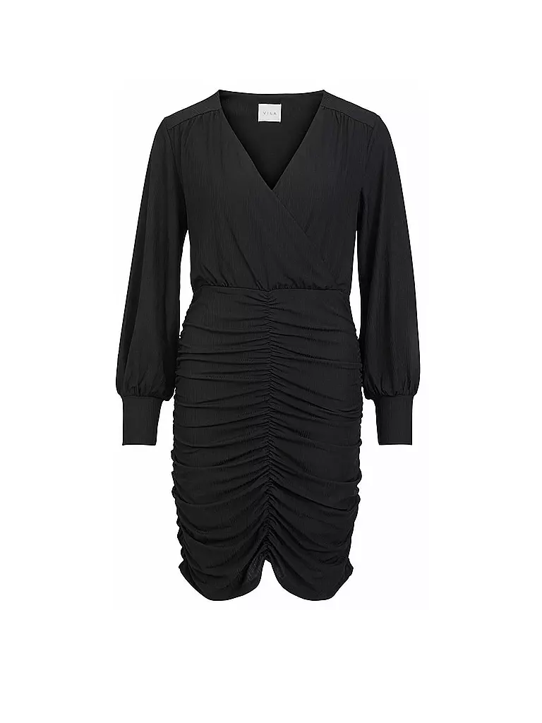 VILA Cocktailkleid VIPARTINA schwarz