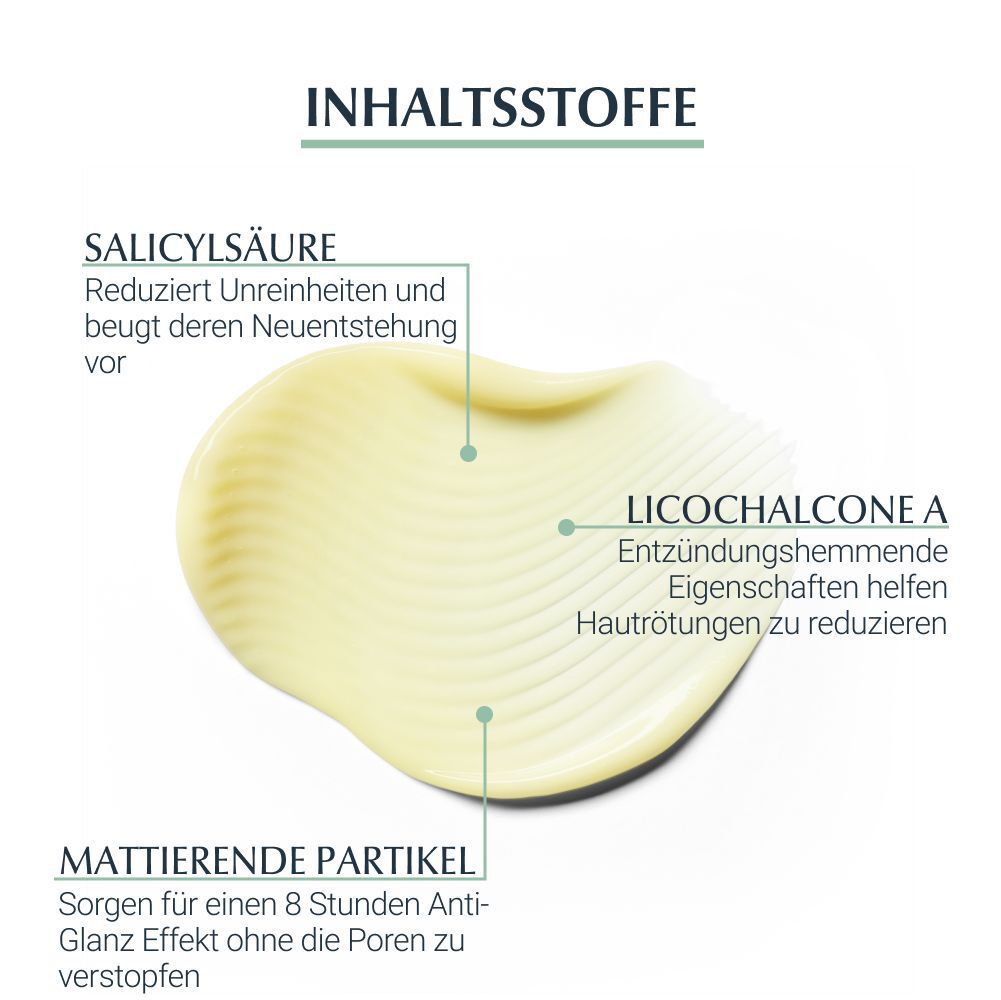 Eucerin® DermoPure Mattierendes Fluid – für unreine, zu Akne neigende Haut & mattiert mit 8-Stunden Anti-Glanz-Effekt