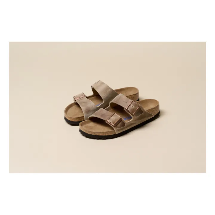 BIRKENSTOCK Sandales Arizona SFB Chaussant Normal | Tabac