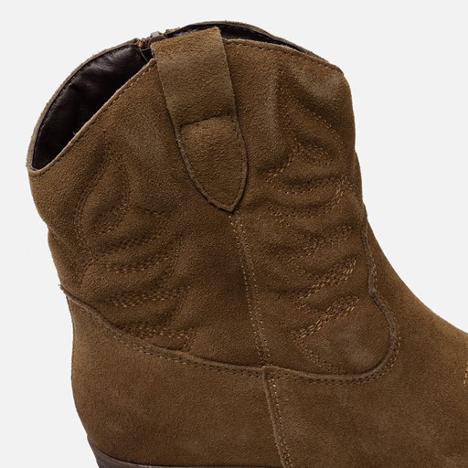Cellini Cowboylaarzen cognac Suede