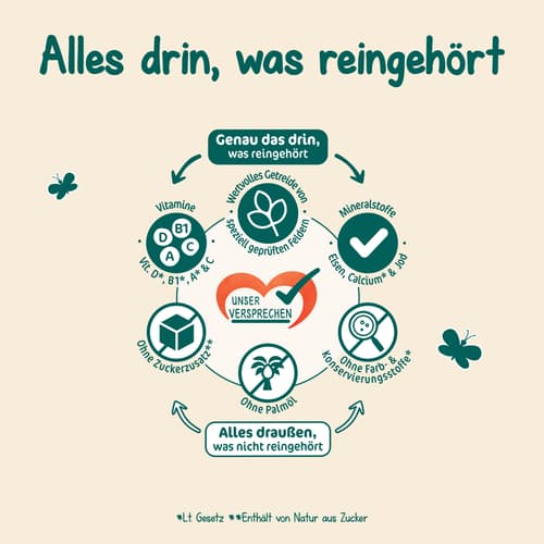 Milupa Milchbrei Gute Nacht Vollkorn Früchte