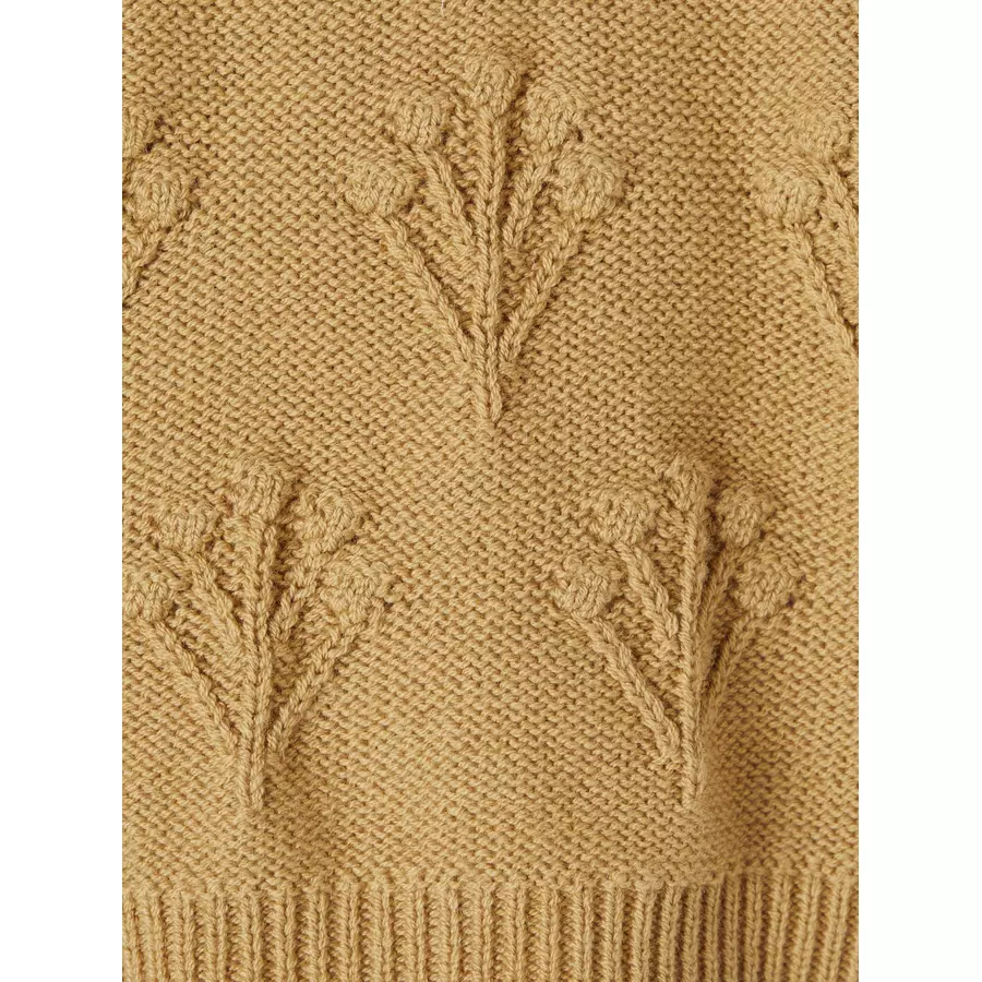 Lil'Atelier Strickpullover Nbfrubina Antelope