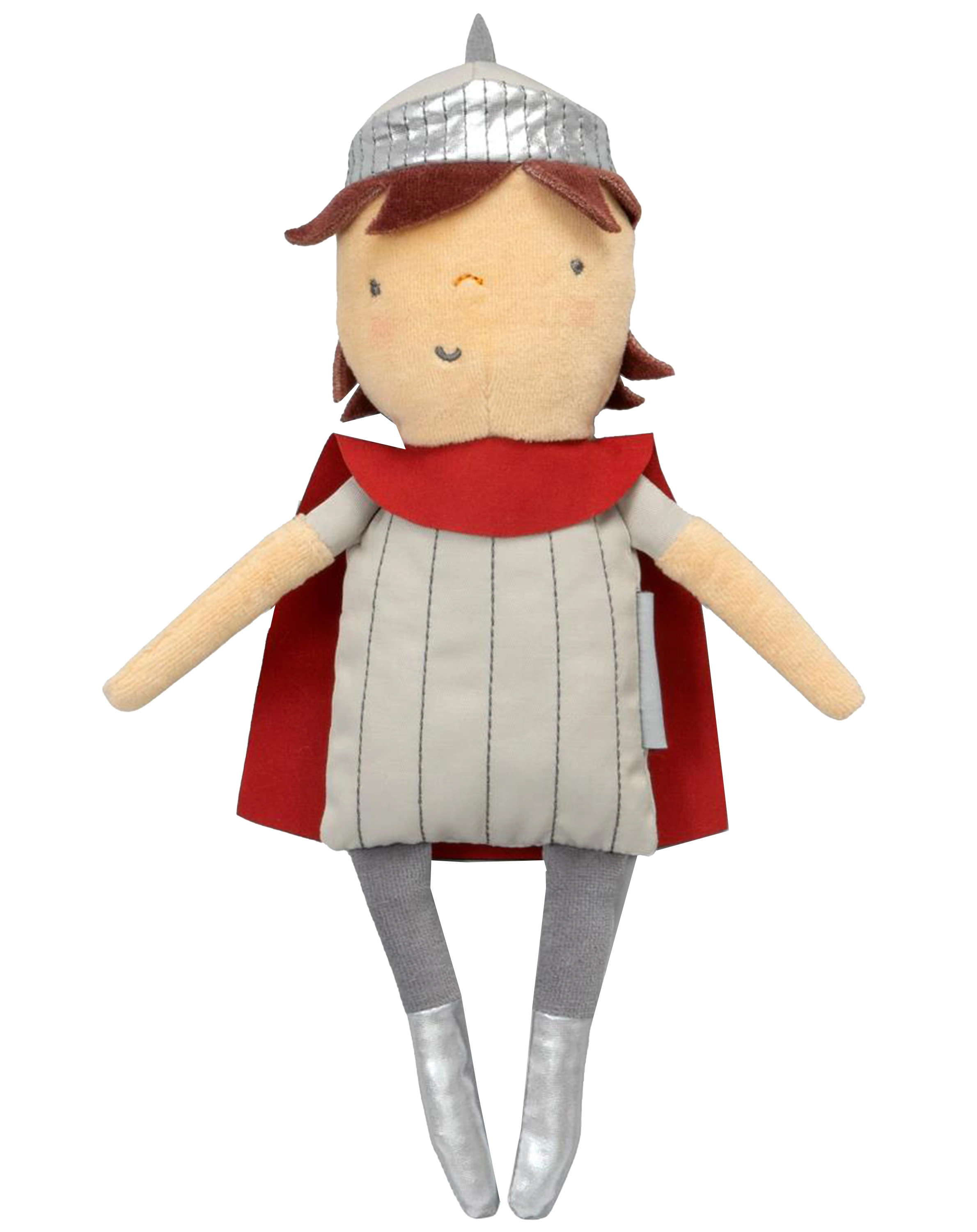 Stoffpuppe RITTER (30cm) in silber