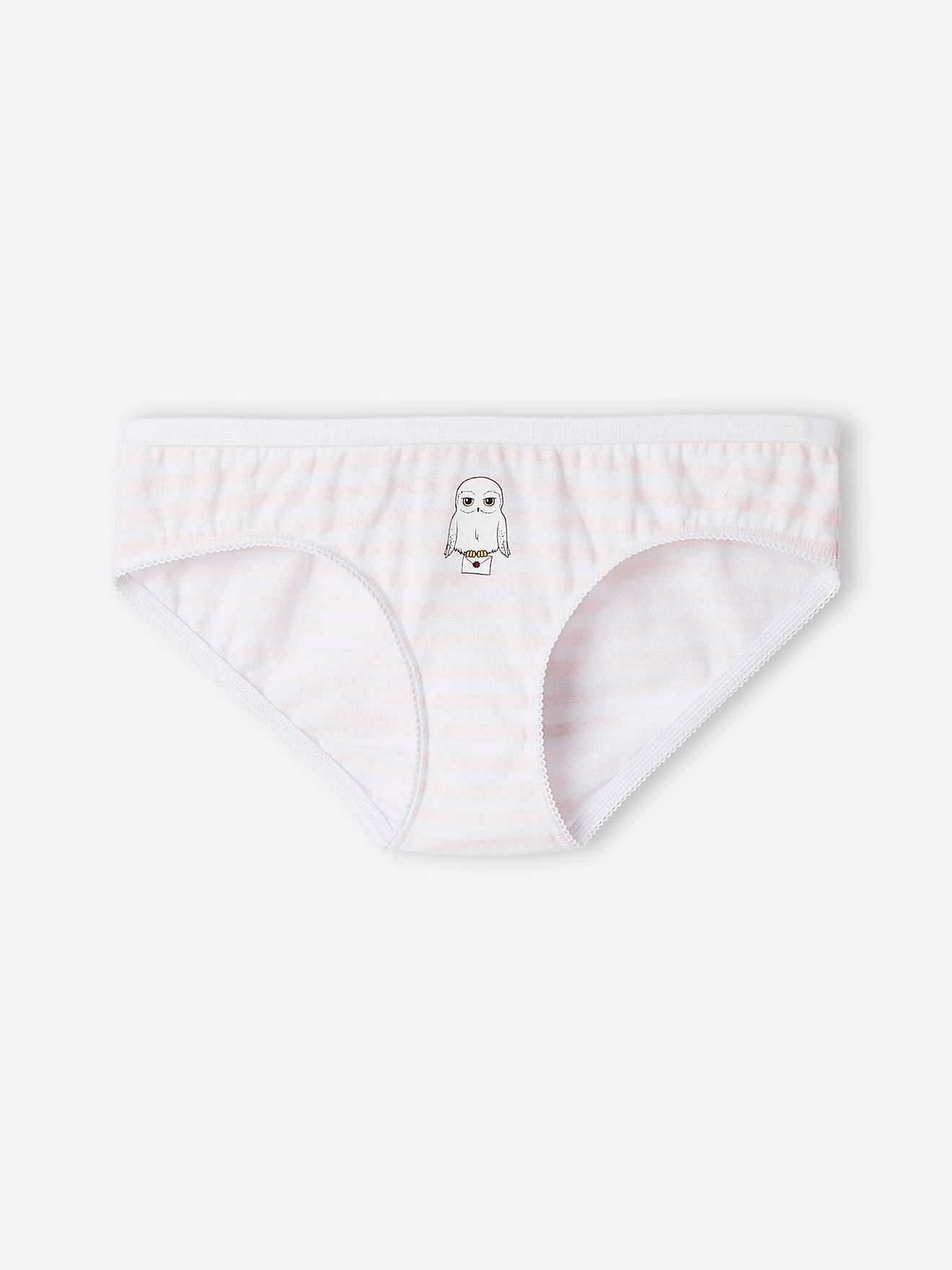 Pacote com 5 calcinhas de maquiagem rosa do Harry Potter®