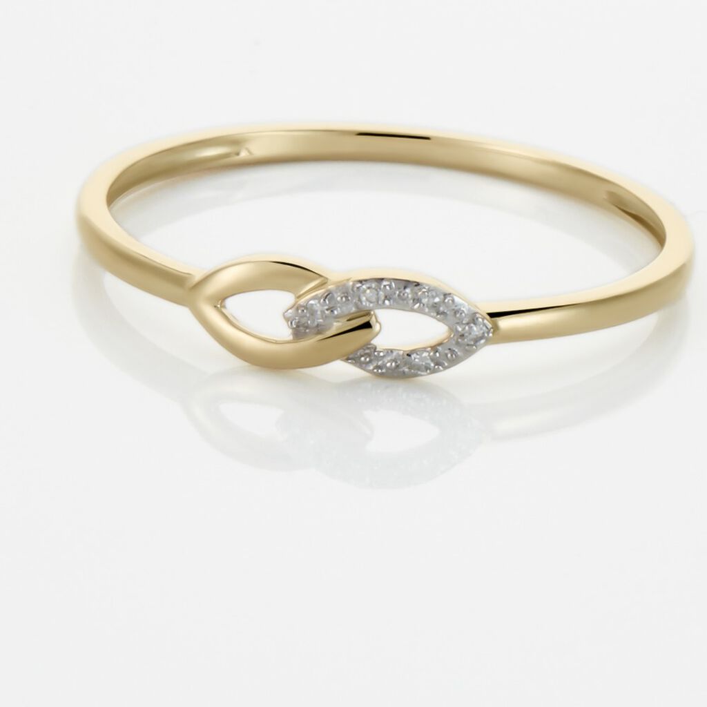 Bague Irla Or Jaune Diamant