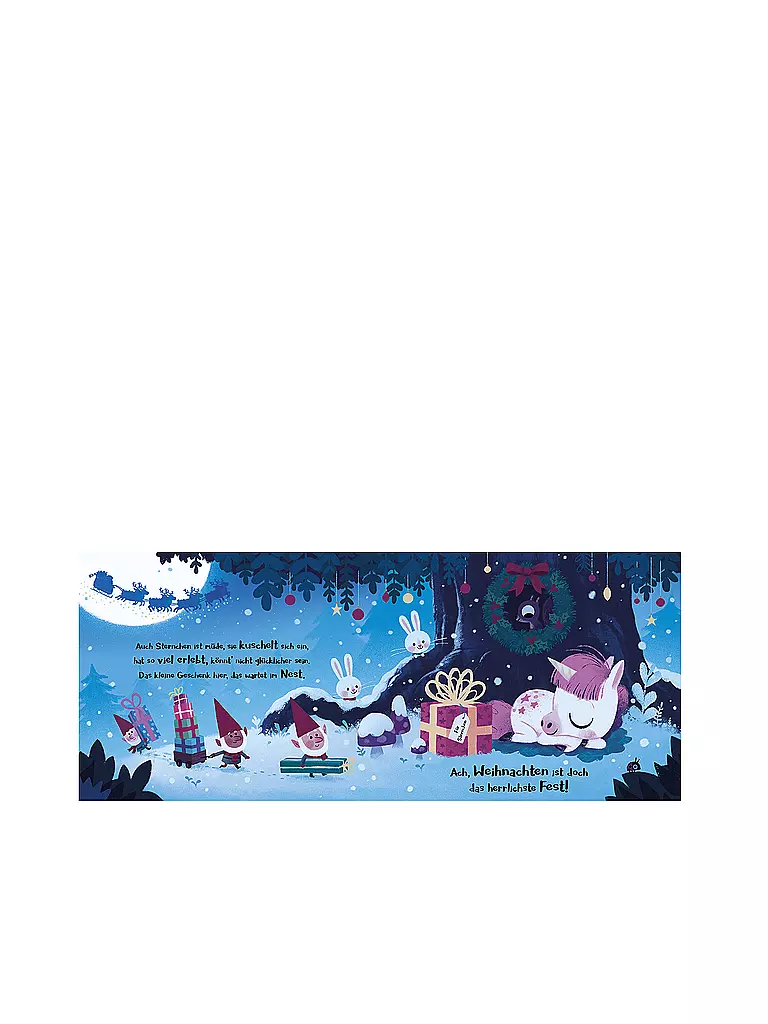 MAGELLAN VERLAG Buch - Nur noch zehn Minuten bis Weihnachten, kleines Einhorn keine Farbe