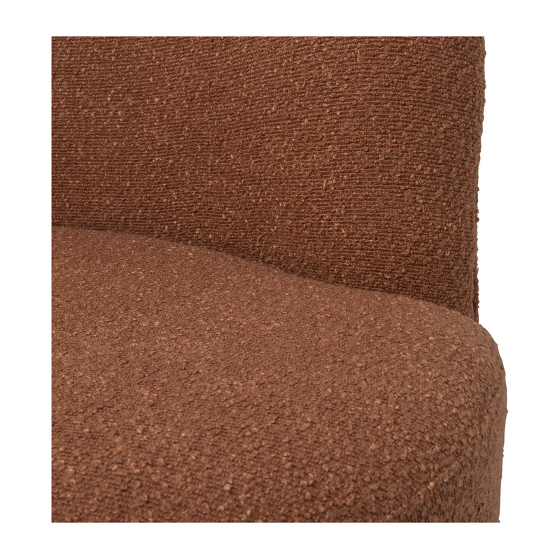 Teddy loveseat - bruin - 71x120x71 cm