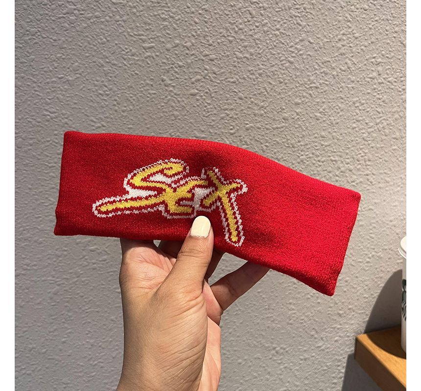 Cap Station - Lettergebreide hoofdband