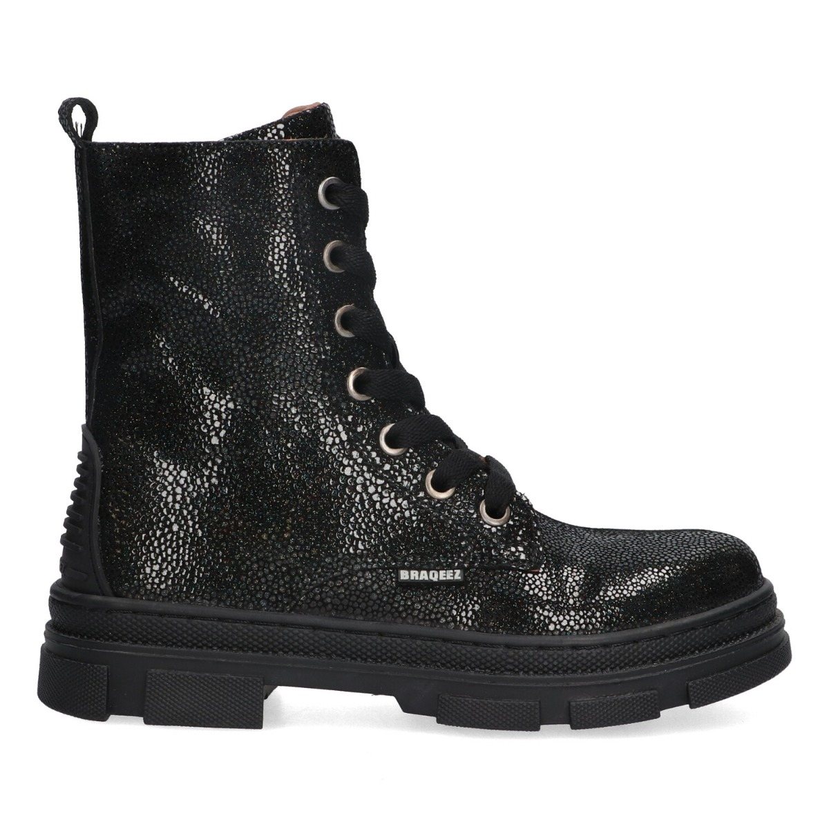 Giselle Grip - Veterboots Braqeez Zilver