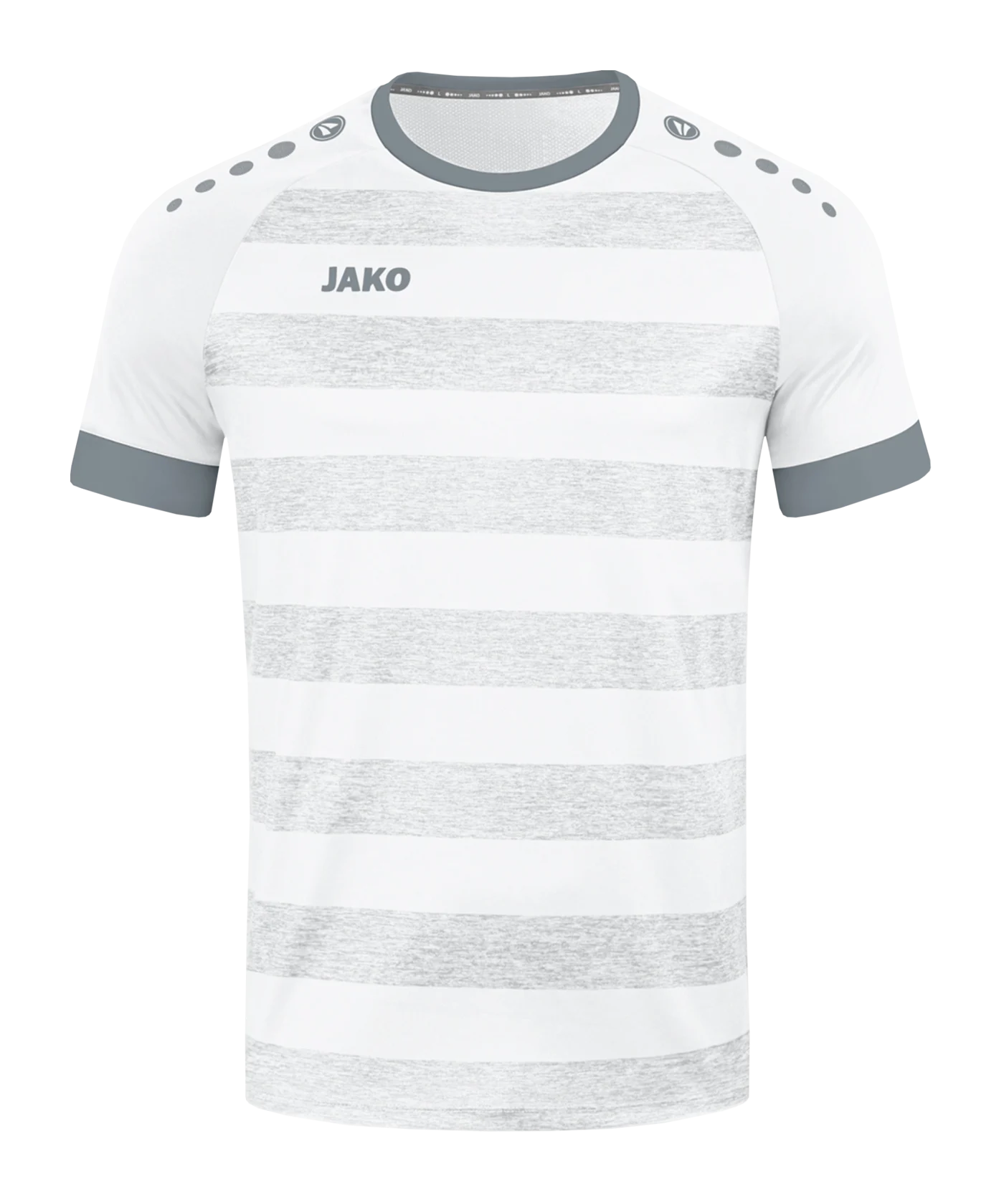 JAKO Celtic Melange KA Trikot Kids Weiss Grau F003