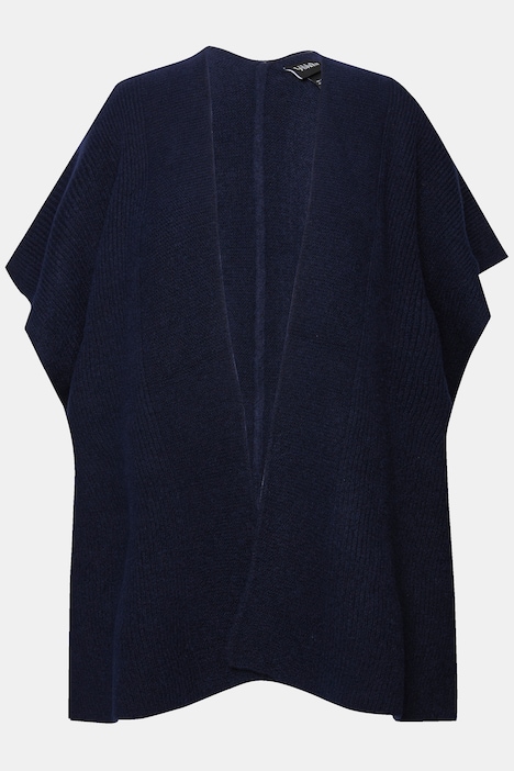 Strickjacke, Oversized, offenes Modell, Halbarm