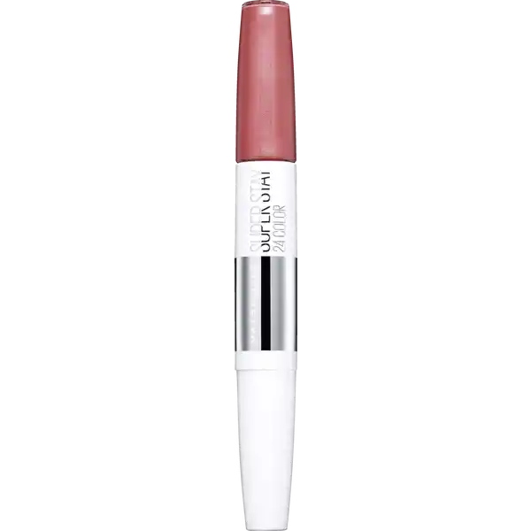 Super Stay 24H Lippenstift Nr. 150 Delicious Pink + Nagellack Nr. 01 Rose Tornado