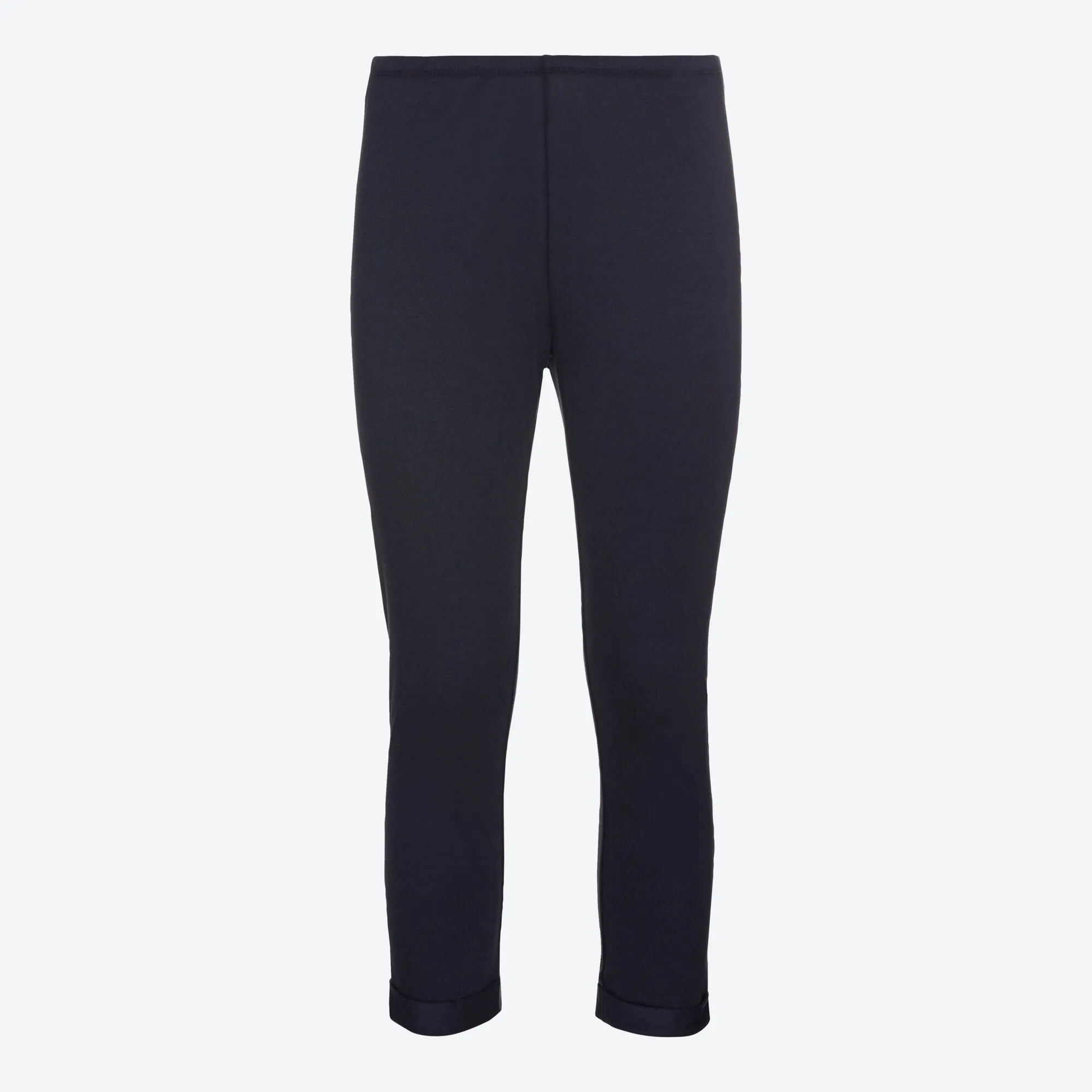 Damen-Caprihose mit Beinumschlag
