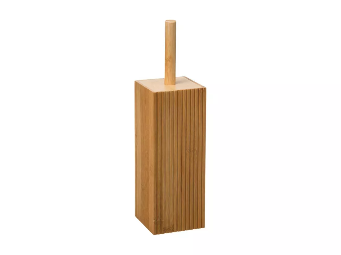 Brosse WC avec support en Bambou