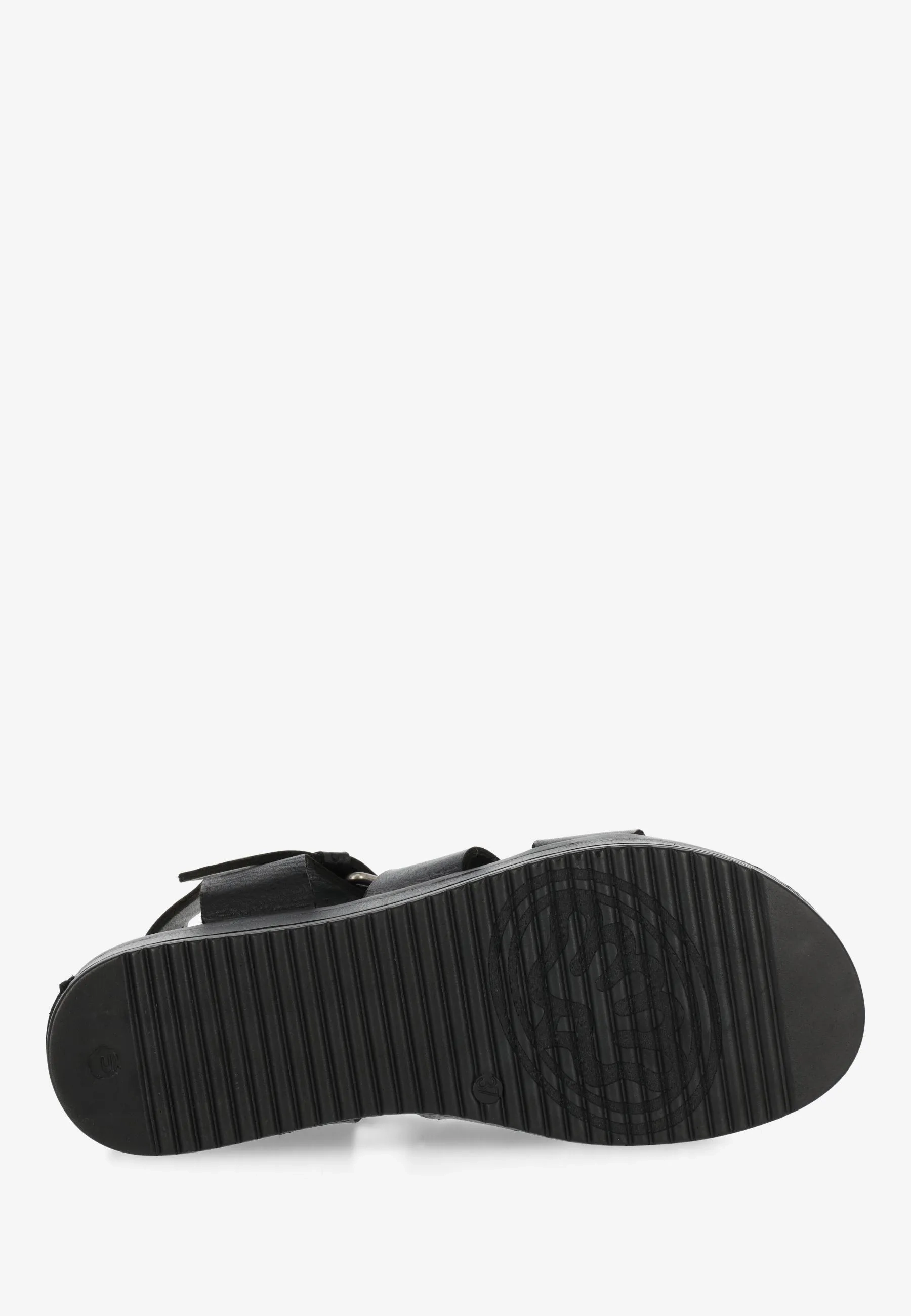 MARO BOLD Sandal leather Black