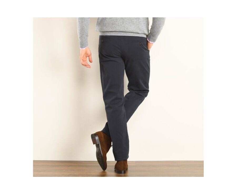 Pantalon chino homme Marine - JERRY II