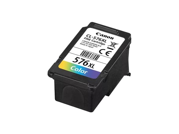Canon CL-576XL - 12.6 ml - Høy ytelse - farge (cyan, magenta, gul) - original - blekkpatron - for PIXMA TR4750i, TR4751i, TS3550i, TS3551i