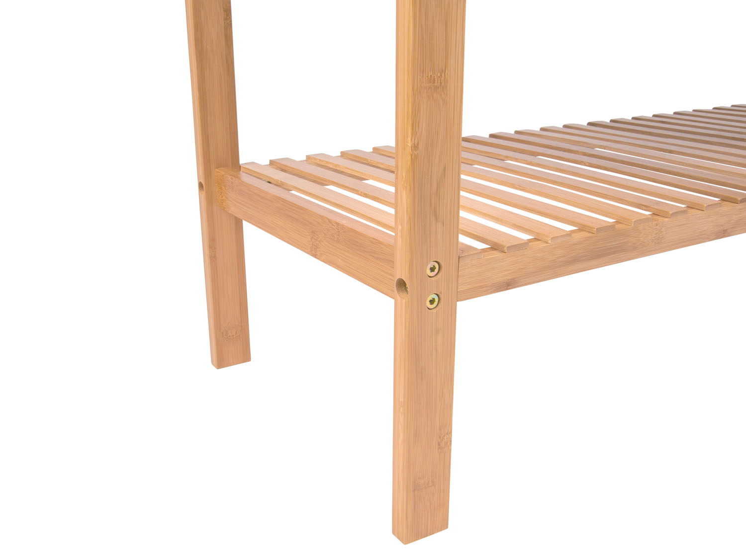 Bench Arch bamboo w. grey fabric